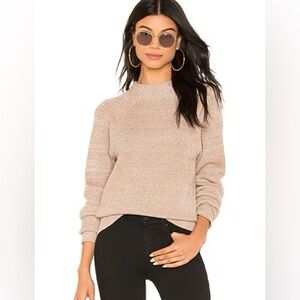 Free People Too Good Pullover Neutral Beige M Medium Crewneck Pullover REVOLVE